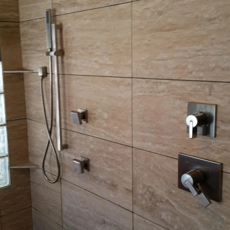 Shower fixture installation for Water Heater Replacement in Chanute